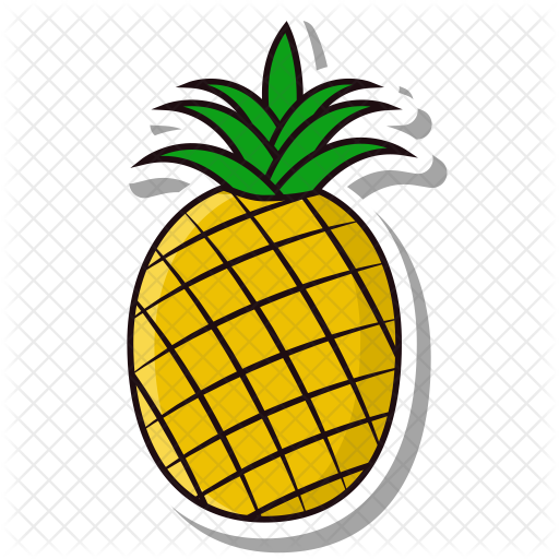 Iconexperience G-collection Pineapple Icon - Pineapple Icon Png (512x512)