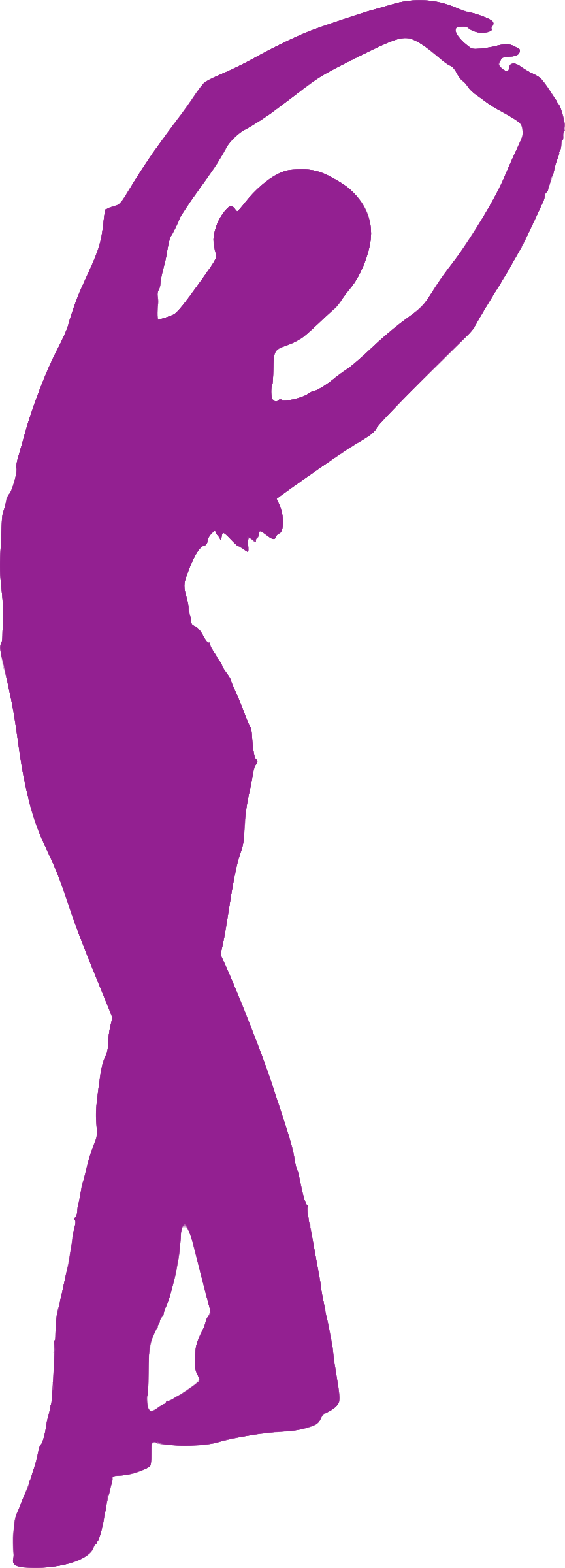 Danse Clipart Purple - Clip Art (865x2400)