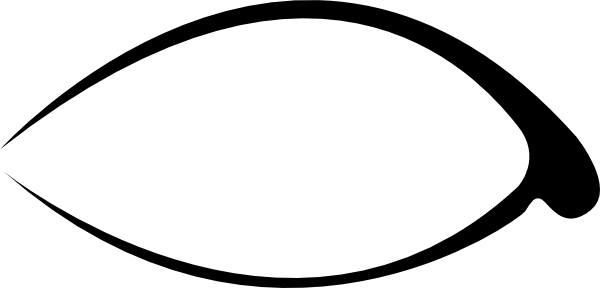 Eye Lid Clip Art At Clker - Circle (600x288)