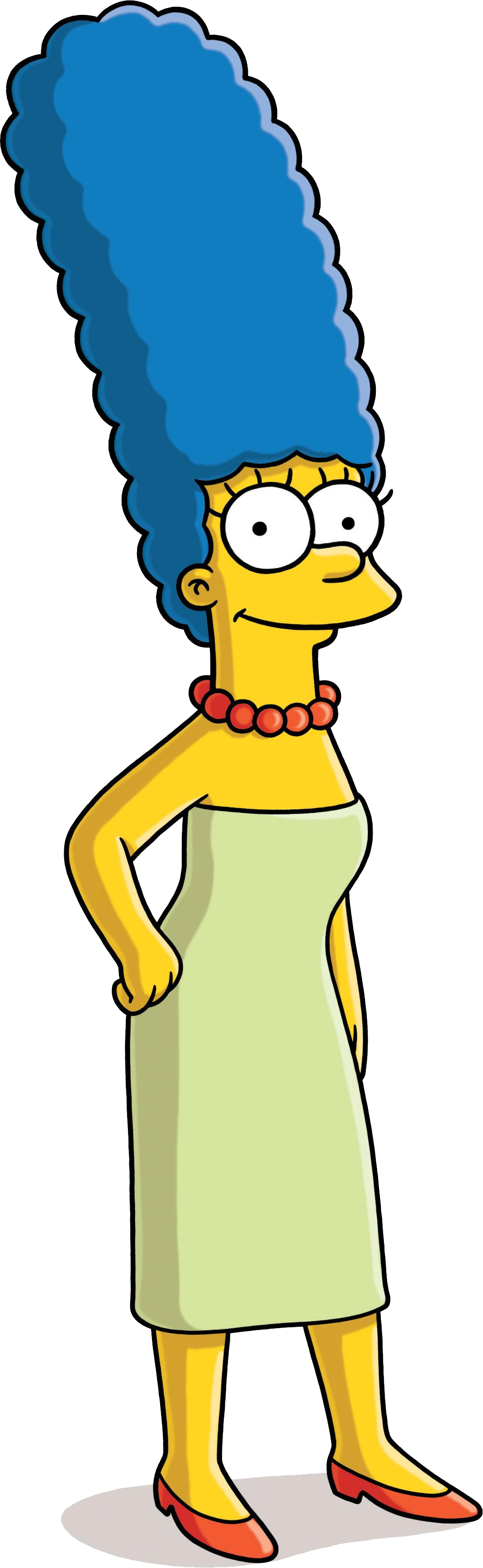 Marge Simpson Png - Marge Simpson (1068x3465)