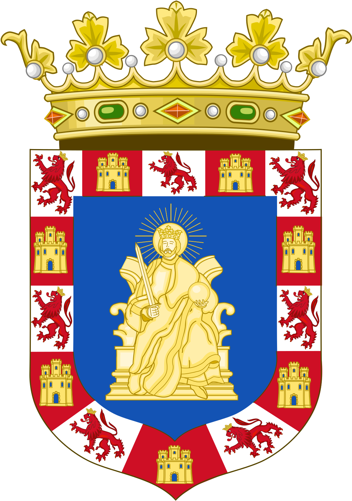 Seville Spain Coat Of Arms (1200x1686)