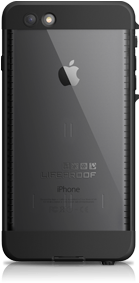 Lifeproof Nuud Black Case - Lifeproof Nuud Case 7 Plus (450x350)