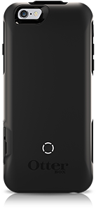Otterbox Resurgence Charging Battery Case - Iphone 7 Jet Black Back (450x350)