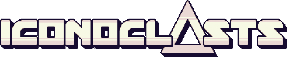 Les Metroidvania Sont Un Genre Extrêmement Répandus - Iconoclasts Logo (929x187)