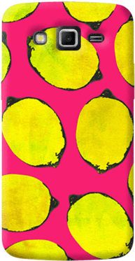 Lemon Pink Samsung Galaxy Grand 2 Case - Society6 Lemon Pattern Rug - 2' X 3' (480x480)