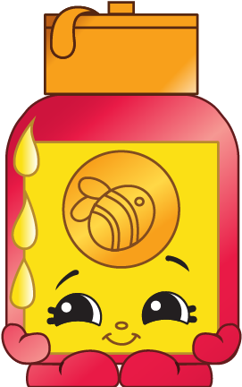 Lemon Honey Tea Runny Honey - Shopkins Season 6 Runny Honey (576x495)