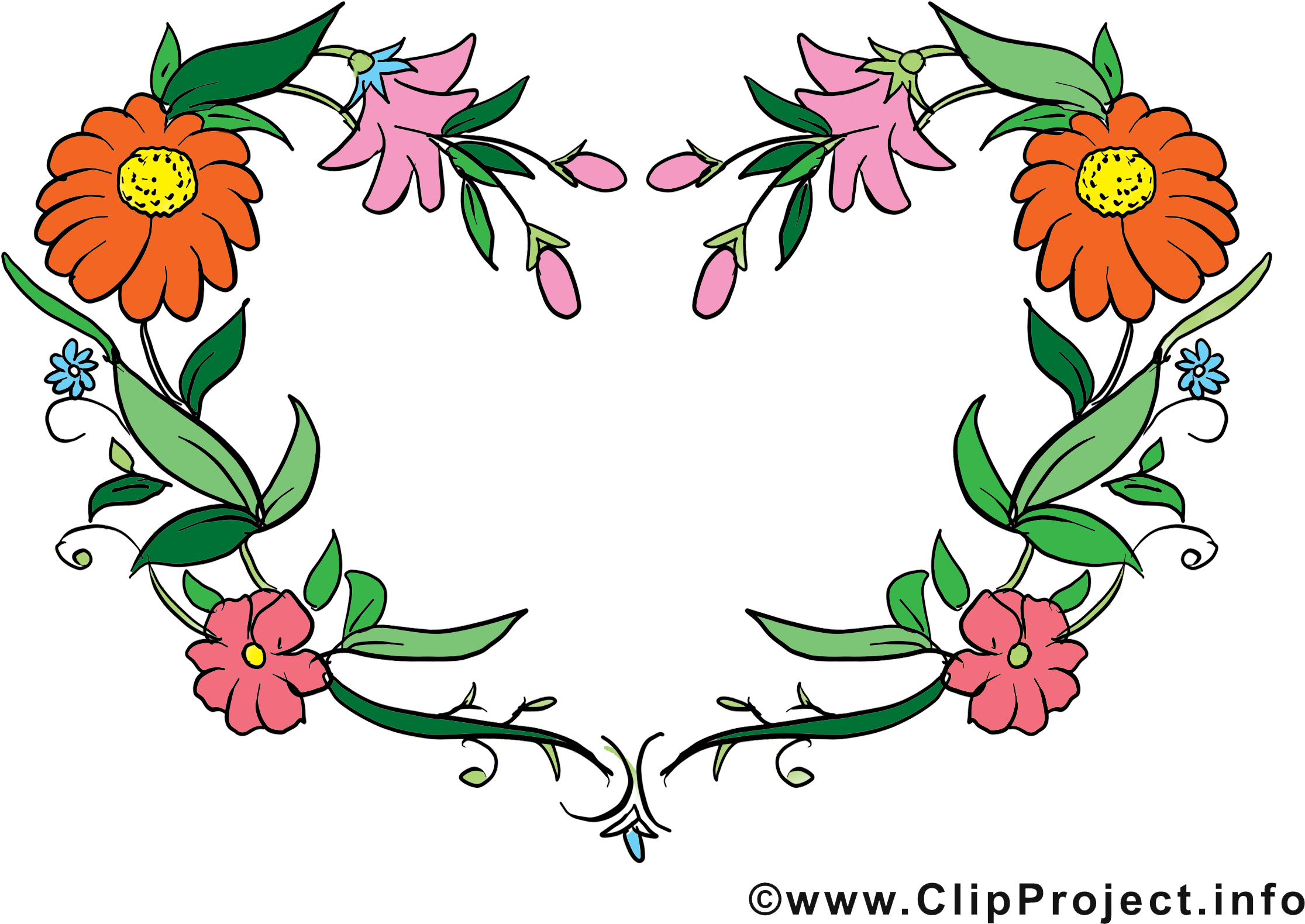 Fleurs Dessin Gratuit Cadre Image - Fleursdessin (2300x1725)