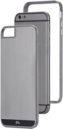 大きい画像をもっと見る - Case-mate Brushed Aluminium Iphone 6 Plus Case (640x640)