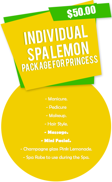 Spa Day Packages - Graphic Design (375x610)