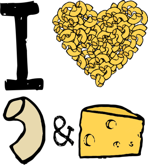 Macaroni And Cheese Clipart - Mac And Cheese Lubys (500x557)