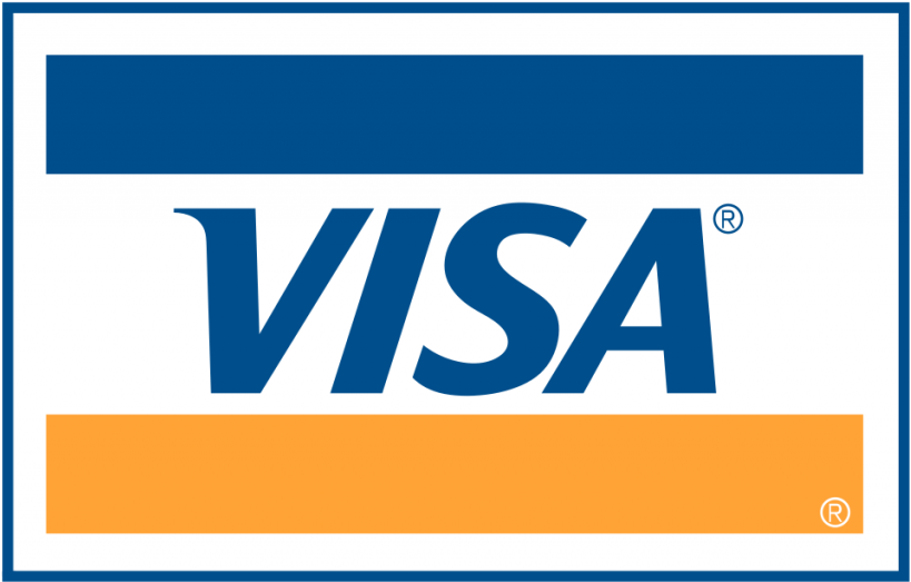 Logo Visa Carré - Mp Printing Cc-896 8 X 2.75 Credit Card Sign, Visa (1024x563)