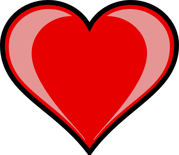 Heart Clipart (600x517)