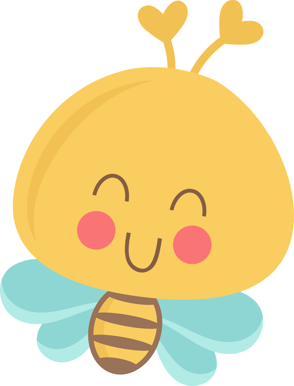 Bee Clipart Bird - Cute Clipart (1221x1600)