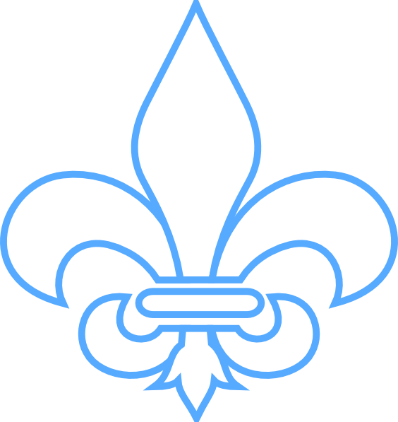 How To Set Use Fleur De Lys Svg Vector - Fleur-de-lis (564x597)