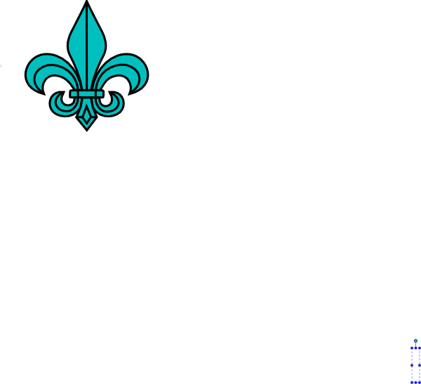 How To Set Use Ffs Fleur De Lis Svg Vector - Clip Art (600x547)