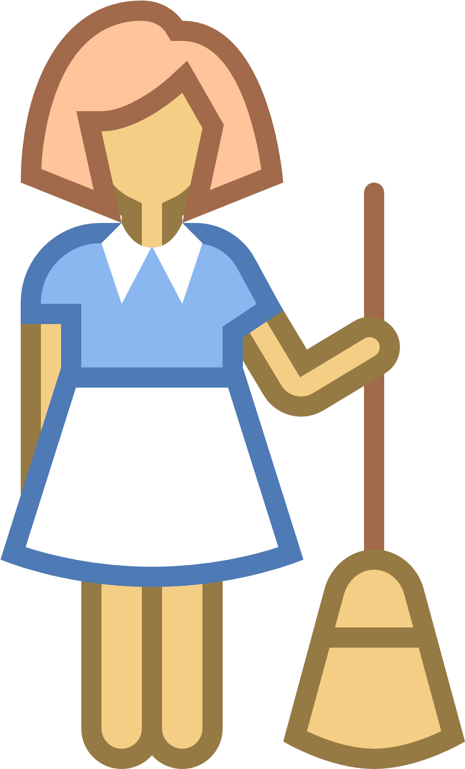Cloud Based Hotel Management Software In Chennai - Housekeeper Icon (1600x1600)