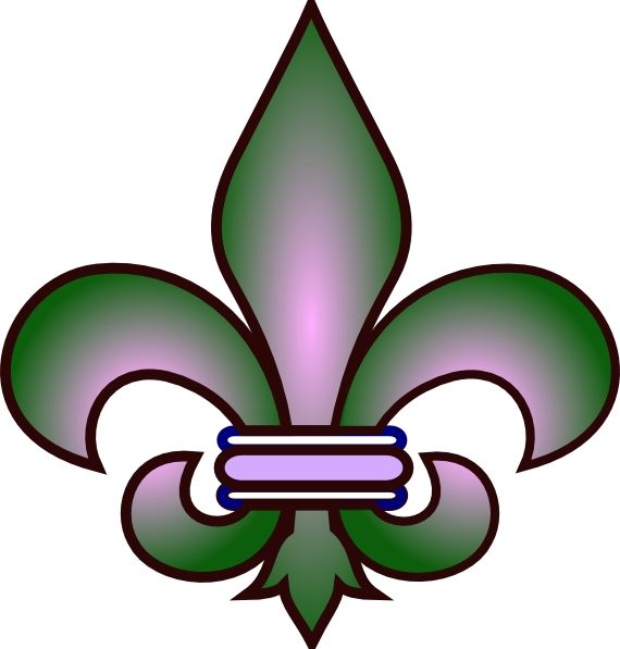Fleur De Lis Clip Art At Clkercom Vector - St Joan Of Arc School Logo (570x597)