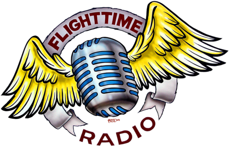 Flighttime Radio Show Logo - Ward And Al Show (488x308)
