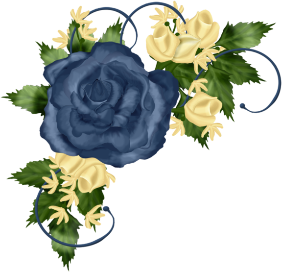 Bordures,coins,tubes - Multiflora Rose (600x600)