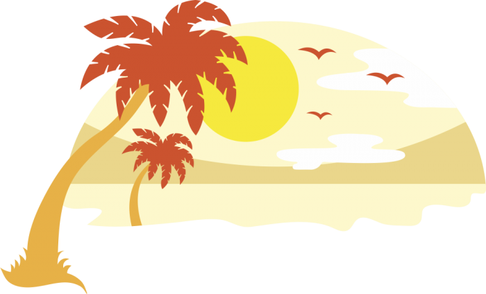 Sticker Triskel 4 - Summer - Vacation Shower Curtain (700x424)