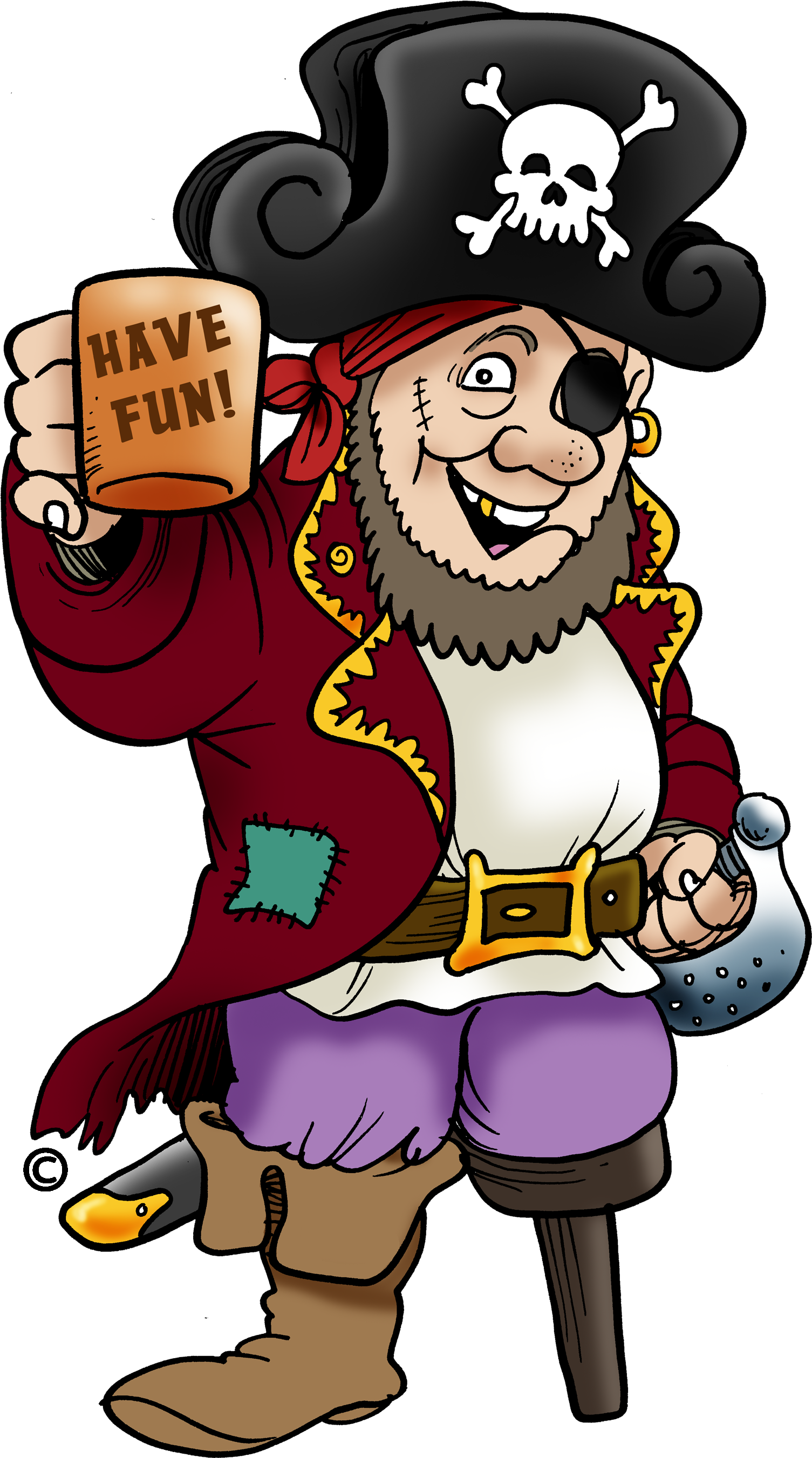 We At Piratebeachballs - Cartoon (1542x2717)