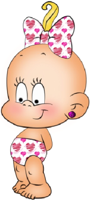 Clipart Baby Girl Free Clip Art Images Image 2 - Baby Cartoon Girls (400x400)