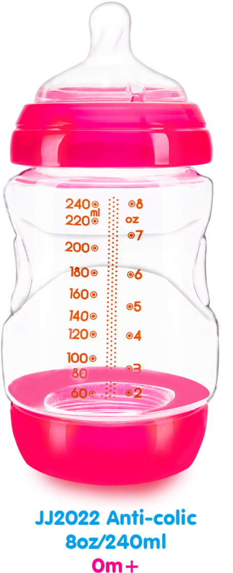 Wide Neck Feeding Bottle - Water Bottle (563x1201)