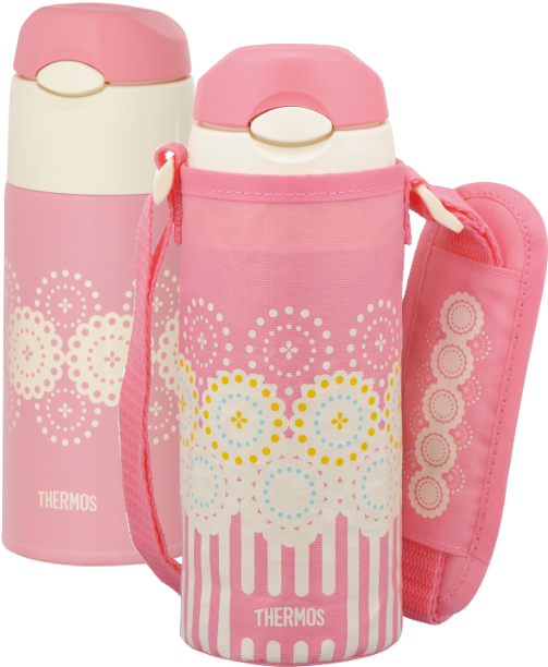 Coral Pink - サーモス 真空断熱 ストローボトル 400ml コーラルピンク Fhl-400f Cp (1024x680)