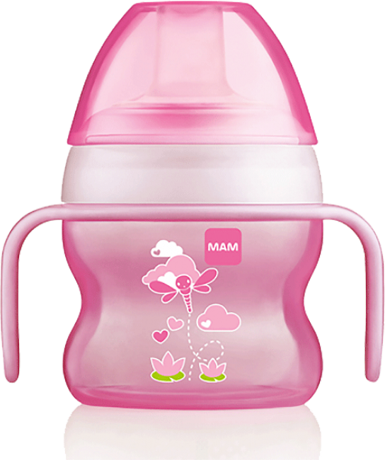 Mam Starter Cup - Mam Starter Cup, Pink - Pack Of 6 (544x650)