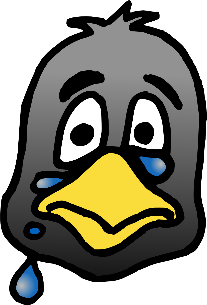 Tête De Pingouin Triste - Hypertext Transfer Protocol (1241x1241)