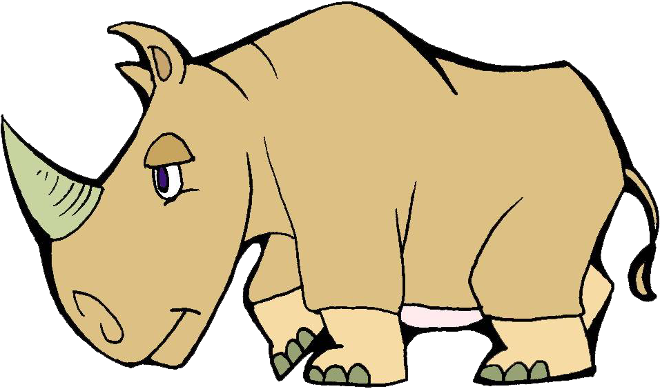 Rhinoceros Clip Art - Rhinoceros Clip Art (1058x663)
