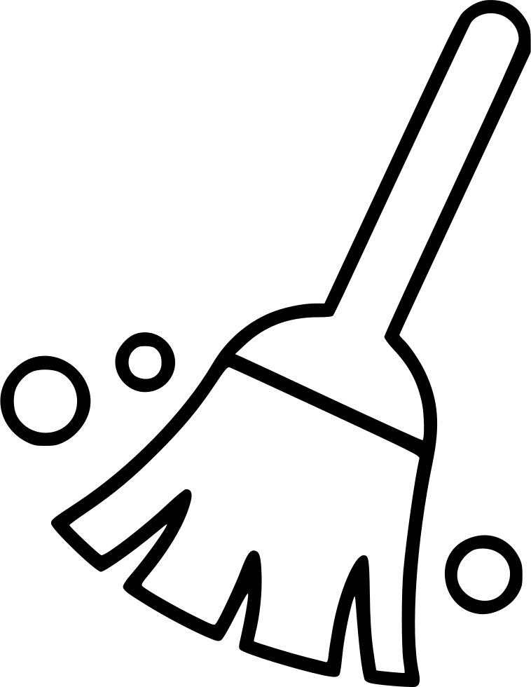 Png File - Cleaning Drawing Sweep (758x980)