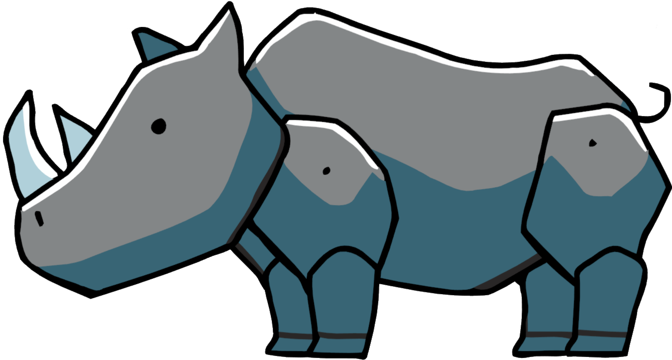 Rhinoceros - Rhino Png (1350x723)