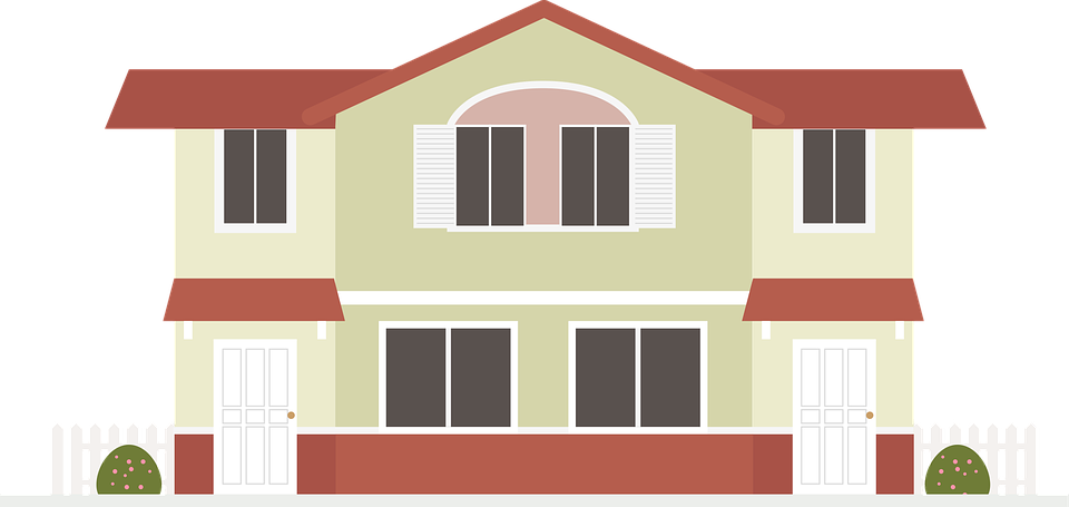 Clip Art House 9, Buy Clip Art - Real Estate (960x455)