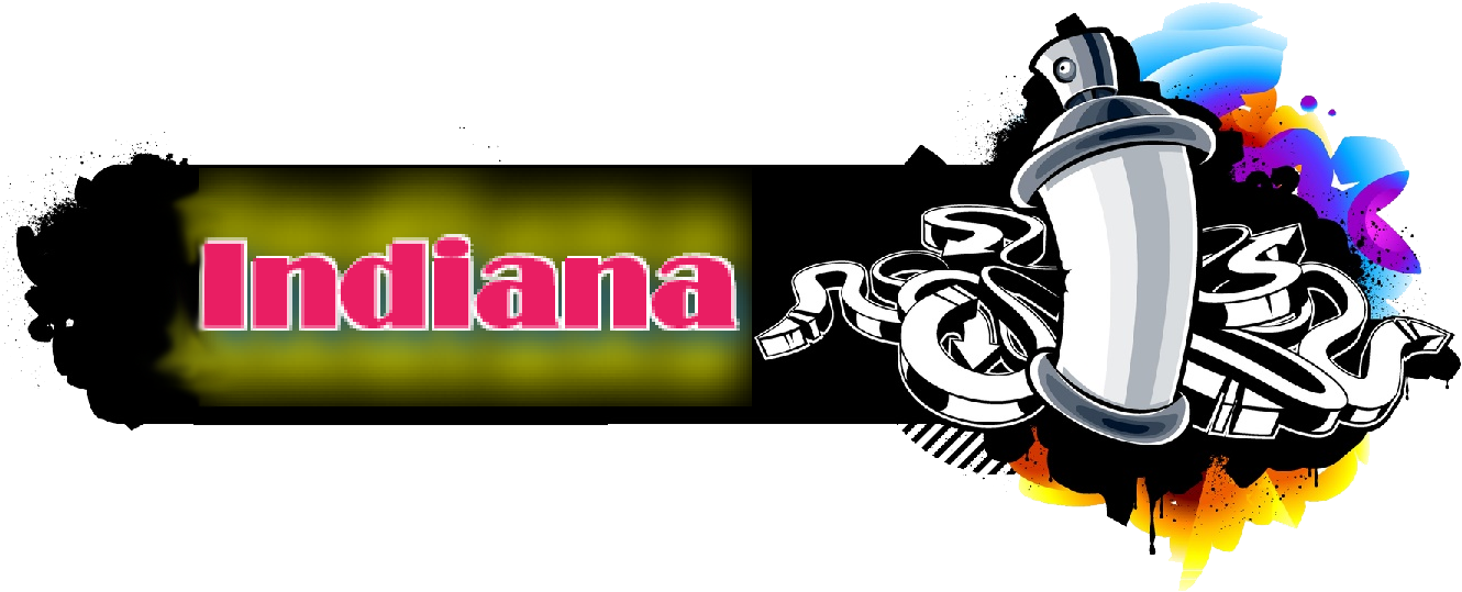 Indiana - Banner Graffiti (1344x555)