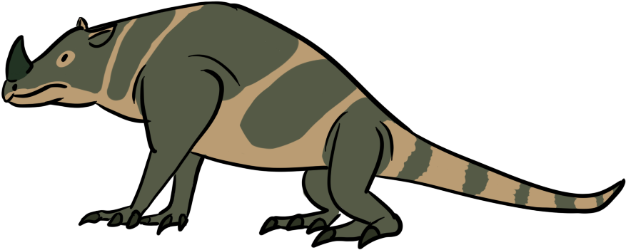 Rhinoceros/monitor Lizard Hybrid By K66guns0 - Rhinoceros/monitor Lizard Hybrid By K66guns0 (900x369)