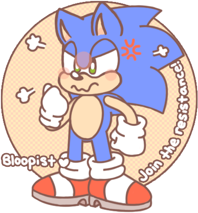 Stopwatch Clip Art - Sonic The Hedgehog (415x437)