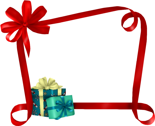 Série Cadres Pour Créas Noel - Red (650x548)