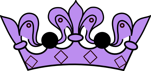 Purple Crown Clip Art - Age Of Absolutism And Enlightenment (600x282)