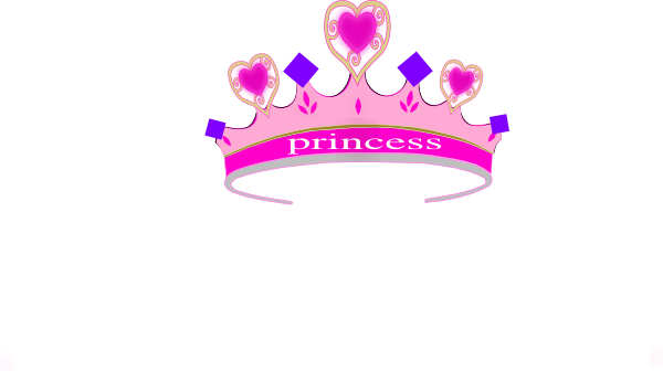 Princess Clip Art - Princess Crown Clip Art (600x336)
