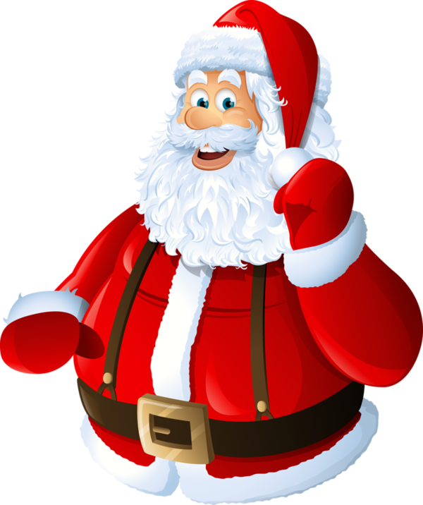 Tubes Nouvel An - Santa Clouse Greeting Card (600x716)