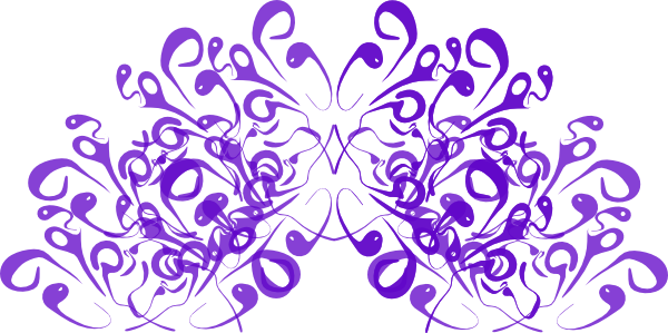 Lines Going Places Clip Art At Clker - Purple Tiara Clipart (600x299)