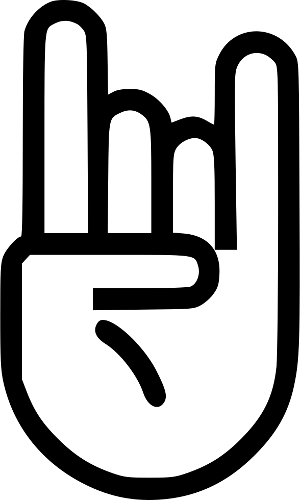 Png File - Rock Fingers (588x980)