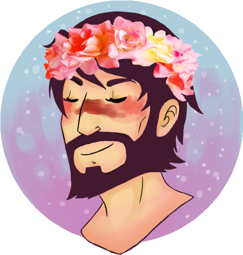 Flower Crown For The Champion By 1000butts On Deviantart - Dragon Age - Champion Of Kawaii Unisex T-shirts (539x552)