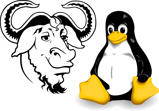 Gnu-linux Logo - Tux Svg (620x434)