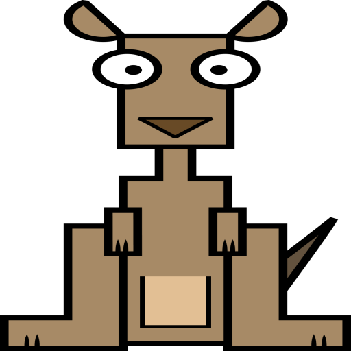 Icône Kangourou, Animaux - Icône Kangourou, Animaux (512x512)