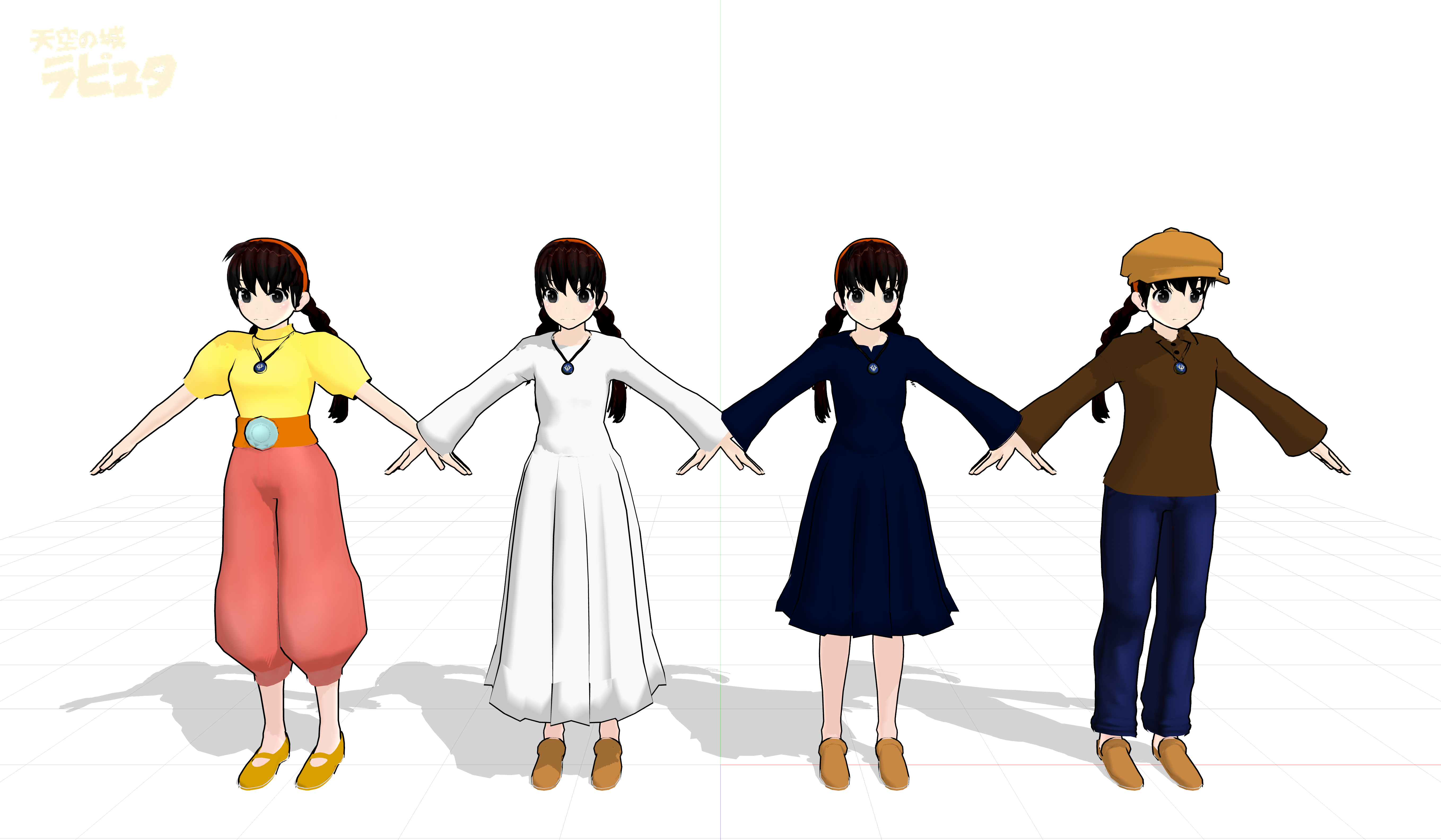 Sheeta Model X4 By Miku-nyan02 - Hatsune Miku (5434x3168)