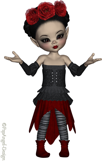Angie's Free Poser Tubes - Doll (406x640)