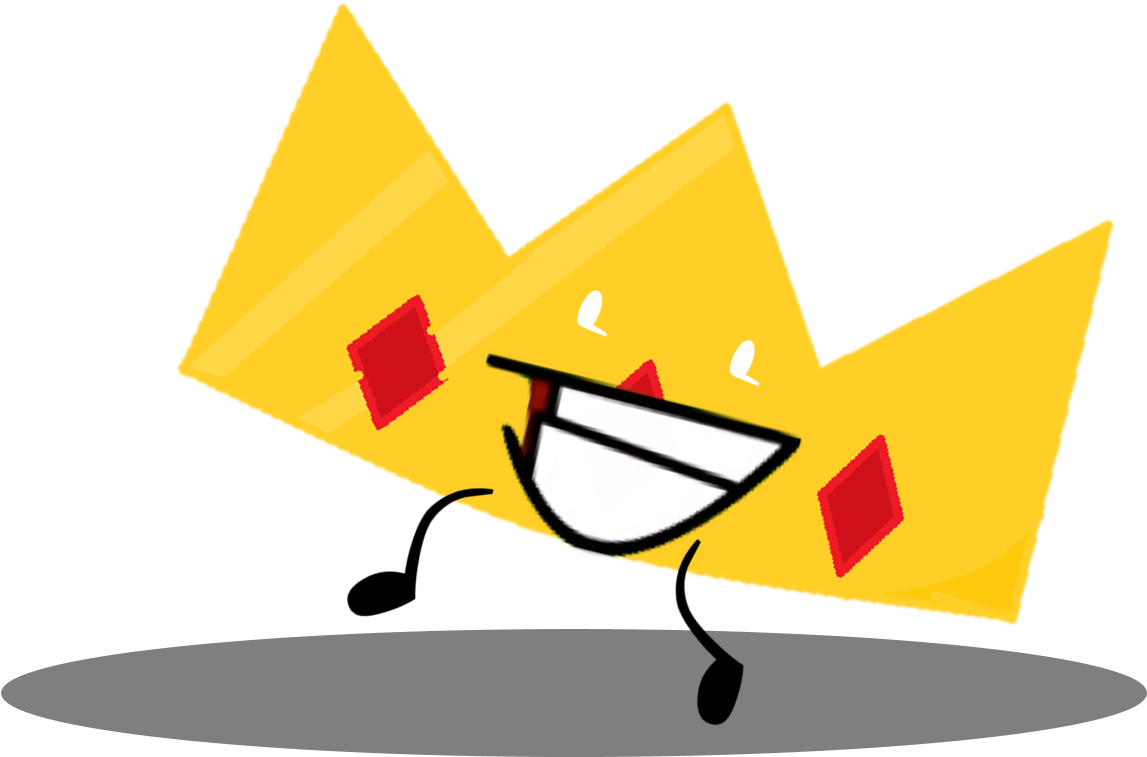 Crown Pose - Bfdi Crown (1162x809)