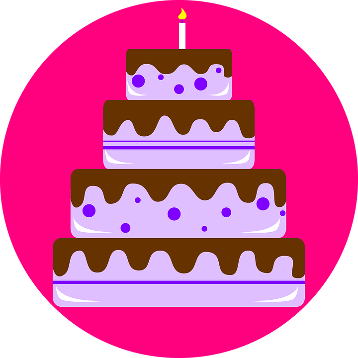 Cupcake Crown Cliparts 10, - Doğum Günü Pastası Çizimi (720x720)